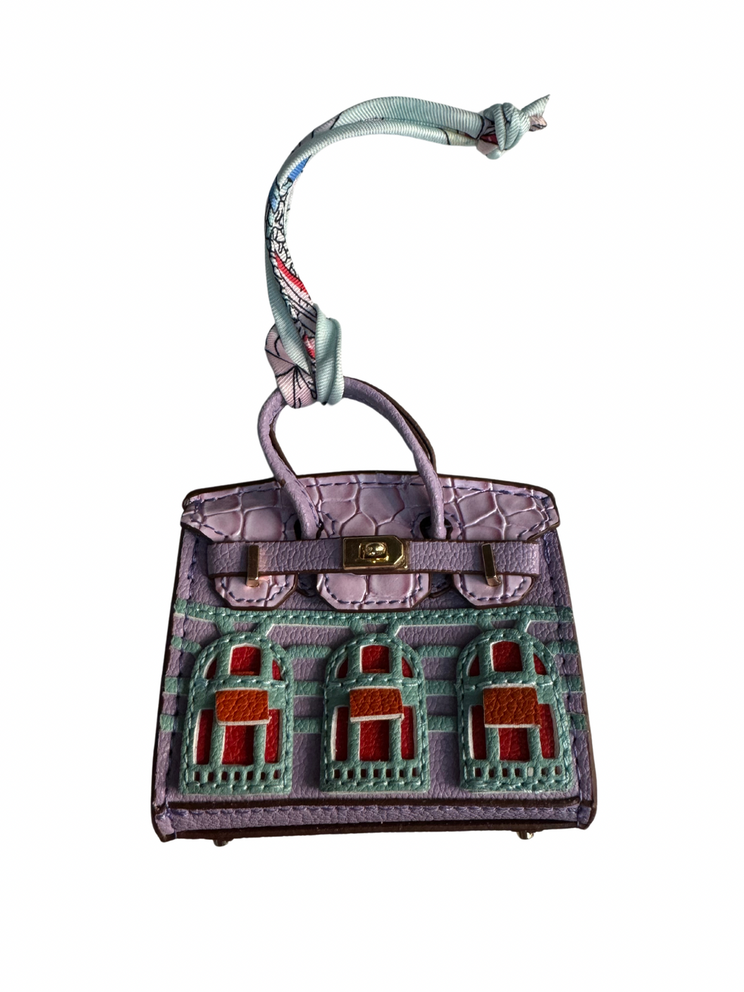 Burkin Faubourg Geïnspireerde Mini Handbag Charm