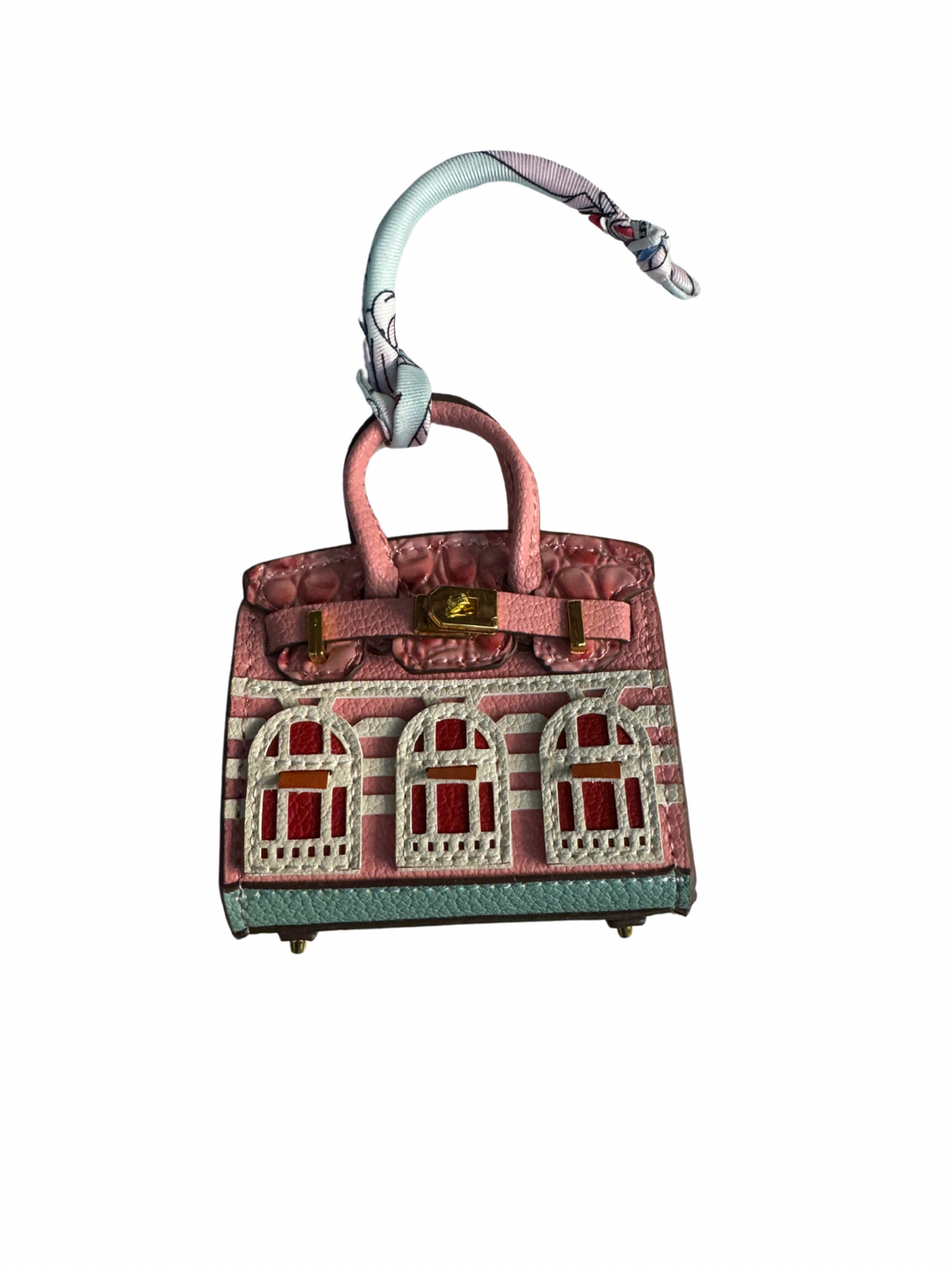 Burkin Faubourg Geïnspireerde Mini Handbag Charm